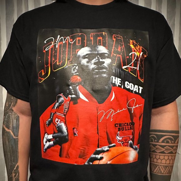 MICHAEL JORDAN SHIRT SIZE LARGE - Picture 1 of 4